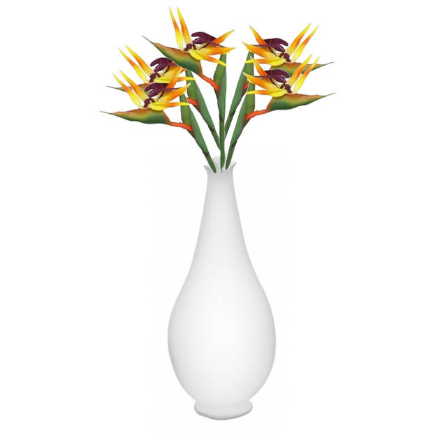 Kunstbloem Strelitzia - 81 cm - losse tak - kunst zijdebloem - Paradijsvogelplant - Kunsttakken