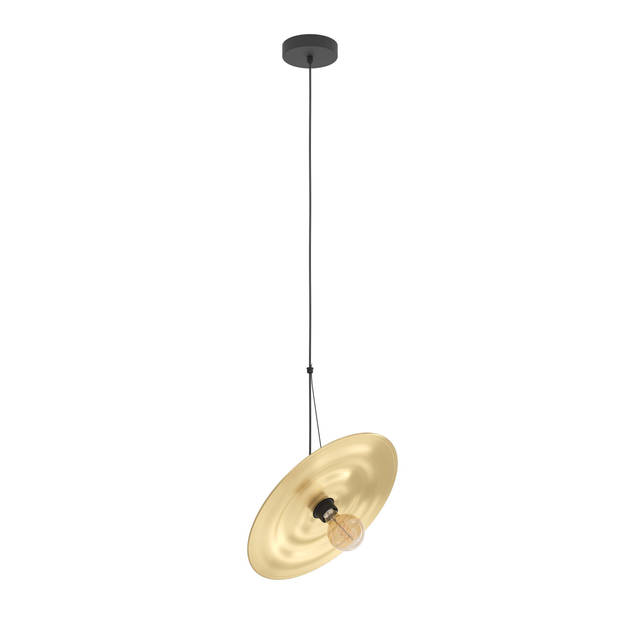 EGLO Lintmill Hanglamp - E27 - Ø 40 cm - Zwart/Goud