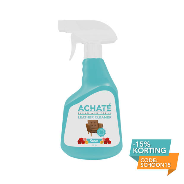 Clean and Fresh Leerreiniger - Roos Geur - 500ml