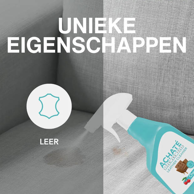 Clean and Fresh Leerreiniger - Kers Geur - 500ml