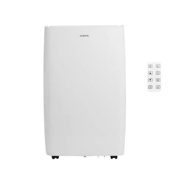 OCEANIC Monoblock mobiele airco - 4000W - 14000 BTU - Programmeerbaar - Energieklasse A - wit