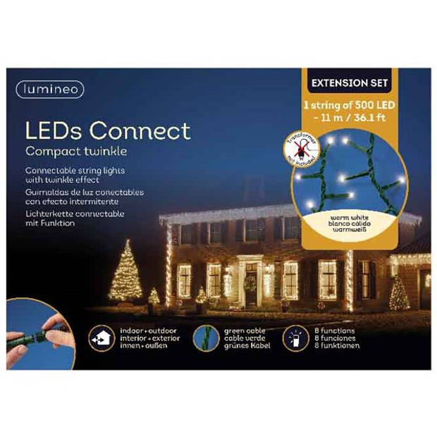 LED's connect compact verleng warmwit11m