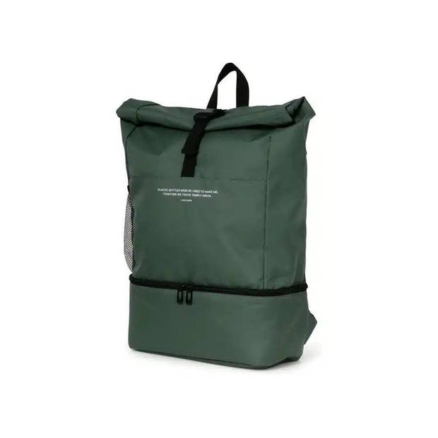 Norländer Rolltop Rugzak met Koelvak - Groen - Waterafstotend - 21 ltr.