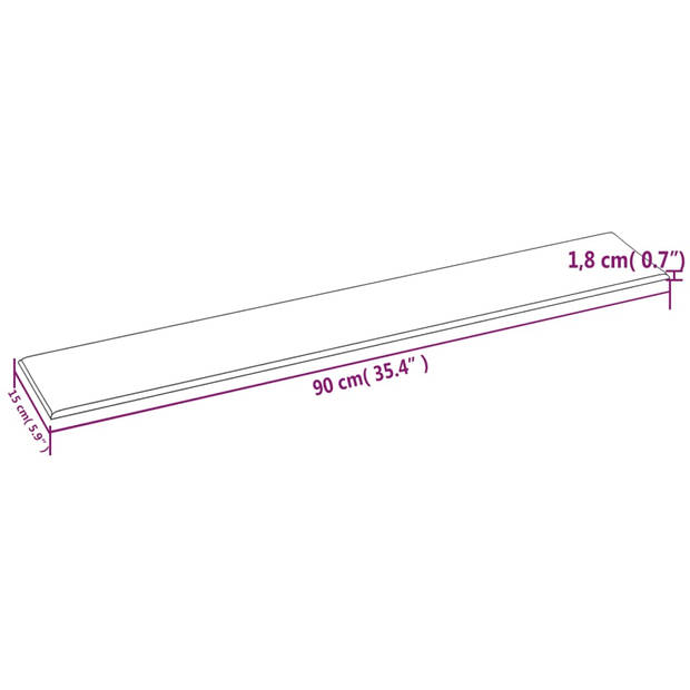 vidaXL Wandpanelen 12 st 1,62 m² 90x15 cm stof crèmekleurig