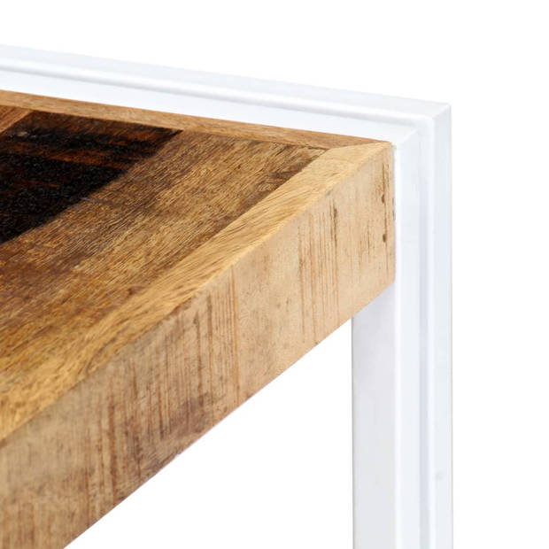 vidaXL Tv-meubel 90x30x40 cm massief mangohout