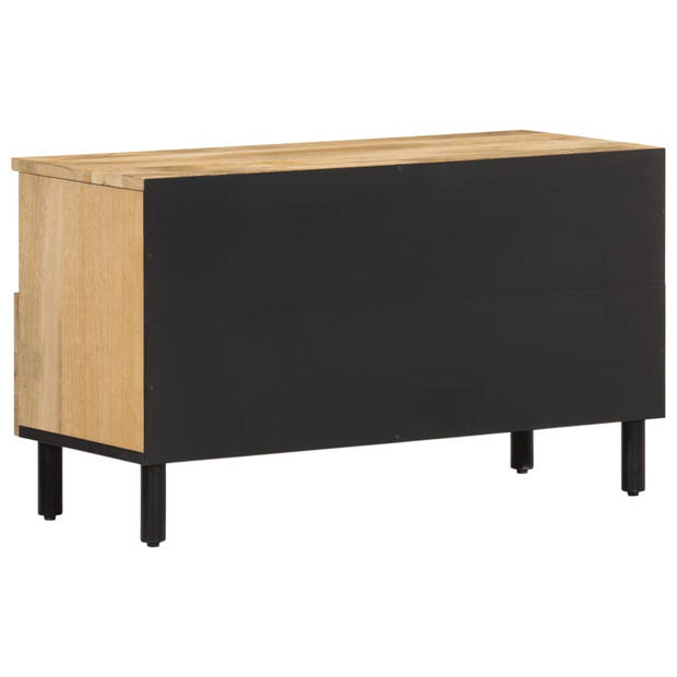 vidaXL Tv-meubel 80x33x46 cm massief mangohout