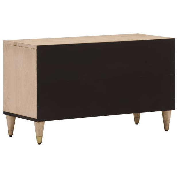 vidaXL Tv-meubel 80x31x46 cm massief mangohout