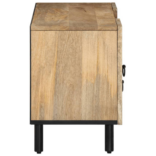 vidaXL Tv-meubel 105x33x46cm massief mangohout