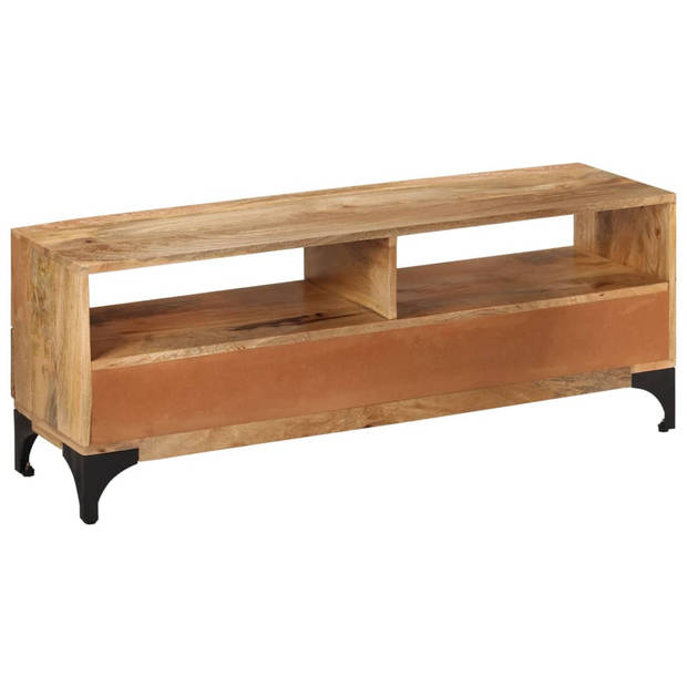 vidaXL Tv-meubel 120x35x45 cm mangohout