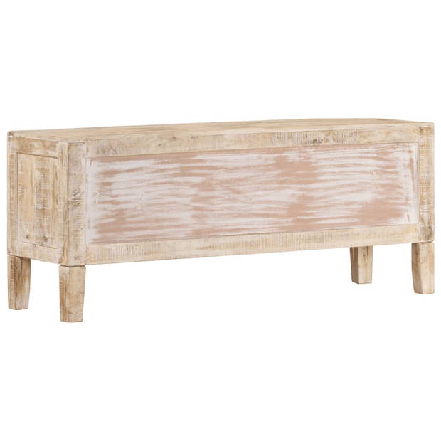 vidaXL Tv-meubel 110x35x46 cm massief mangohout