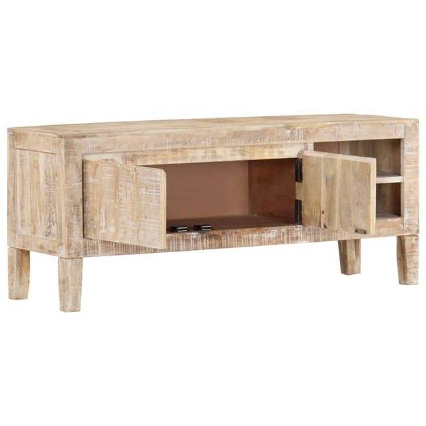 vidaXL Tv-meubel 110x35x46 cm massief mangohout