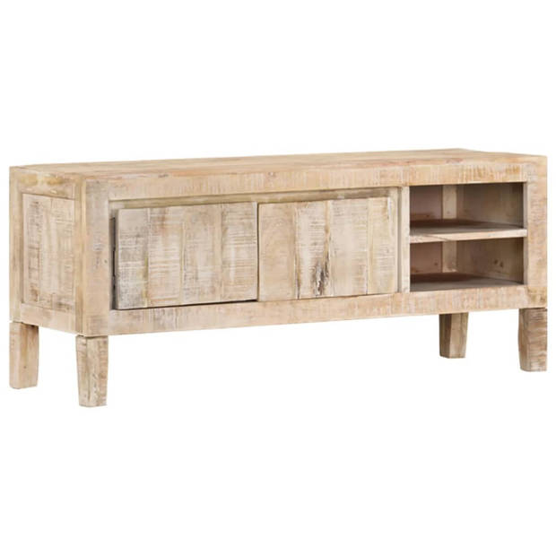 vidaXL Tv-meubel 110x35x46 cm massief mangohout