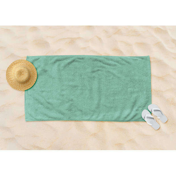 LINNICK Strandlaken Microvezel 100x200cm - sea green