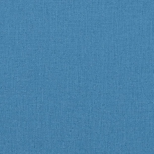 vidaXL Ligbedkussen 200x70x4 cm stof gemêleerd blauw
