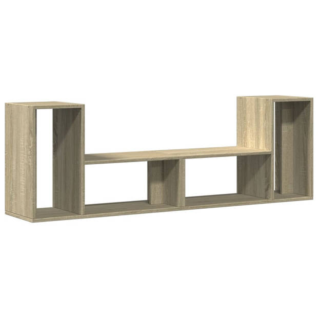 vidaXL Tv-meubelen 2 st 75x30x50 cm bewerkt hout sonoma eikenkleurig