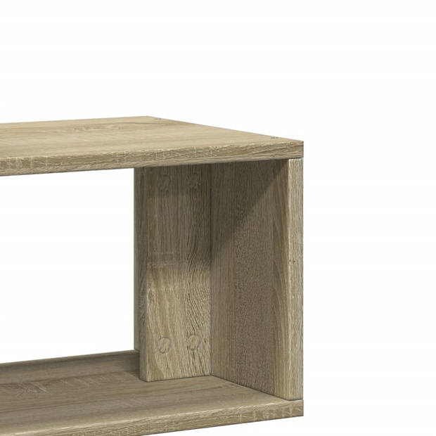 vidaXL Tv-meubelen 2 st 75x30x50 cm bewerkt hout sonoma eikenkleurig