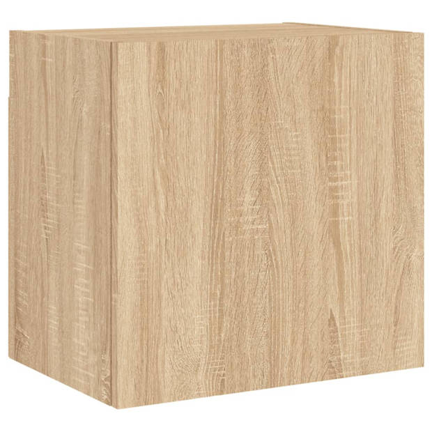 vidaXL Tv-wandmeubel 40,5x30x40 cm bewerkt hout sonoma eikenkleurig