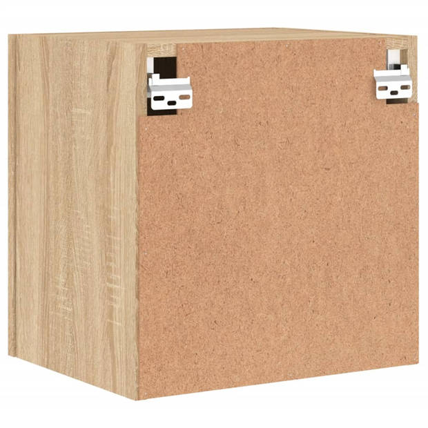 vidaXL Tv-wandmeubel 40,5x30x40 cm bewerkt hout sonoma eikenkleurig