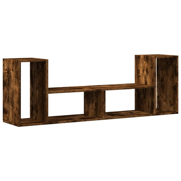 vidaXL Tv-meubelen 2 st 75x30x50 cm bewerkt hout gerookt eikenkleurig