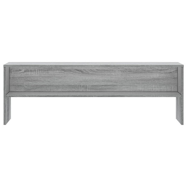 vidaXL Tv-meubel 120x40x40 cm bewerkt hout grijs sonoma eikenkleurig