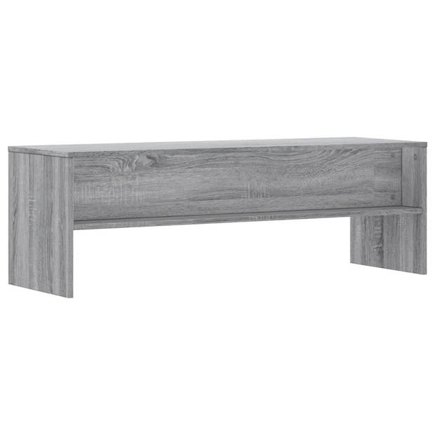 vidaXL Tv-meubel 120x40x40 cm bewerkt hout grijs sonoma eikenkleurig