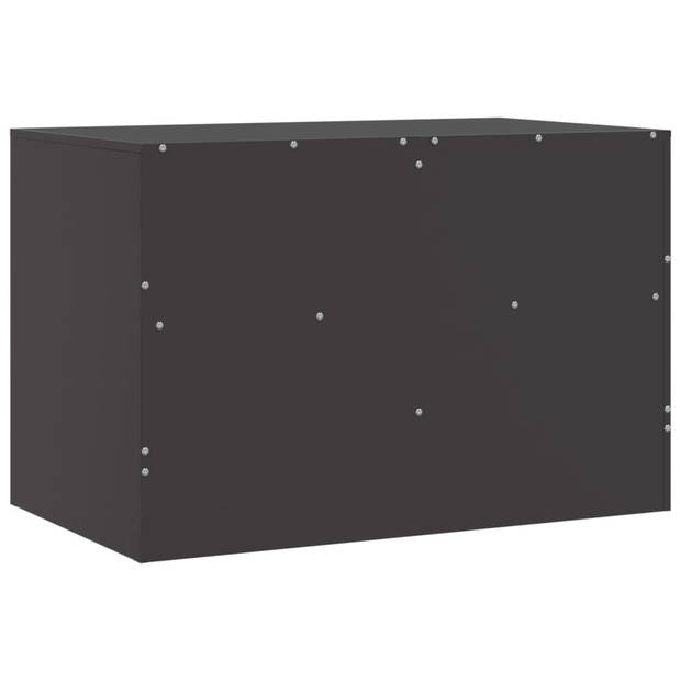 vidaXL Tv-meubelen 2 st 67x39x44 cm staal zwart