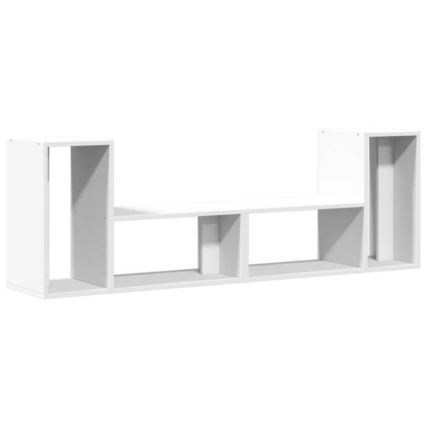 vidaXL Tv-meubelen 2 st 75x30x50 cm bewerkt hout wit