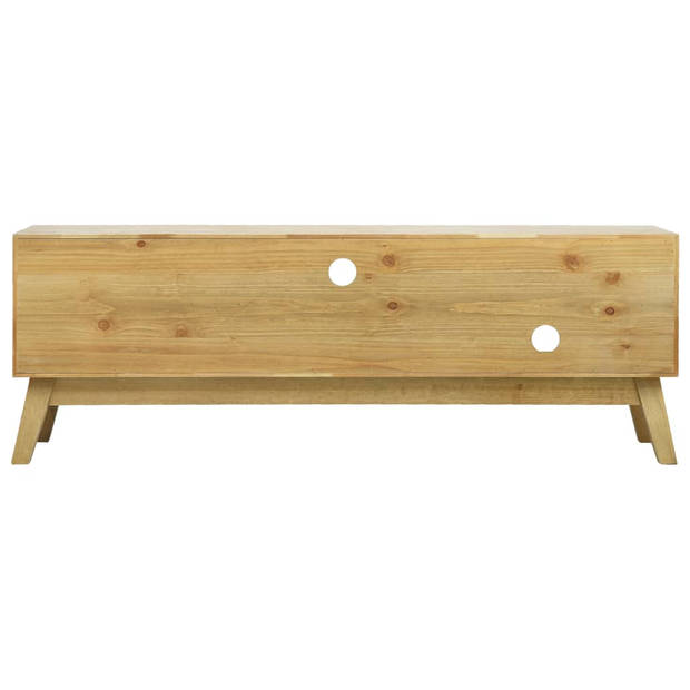 vidaXL Tv-meubel 120x30x42 cm bewerkt hout bruin