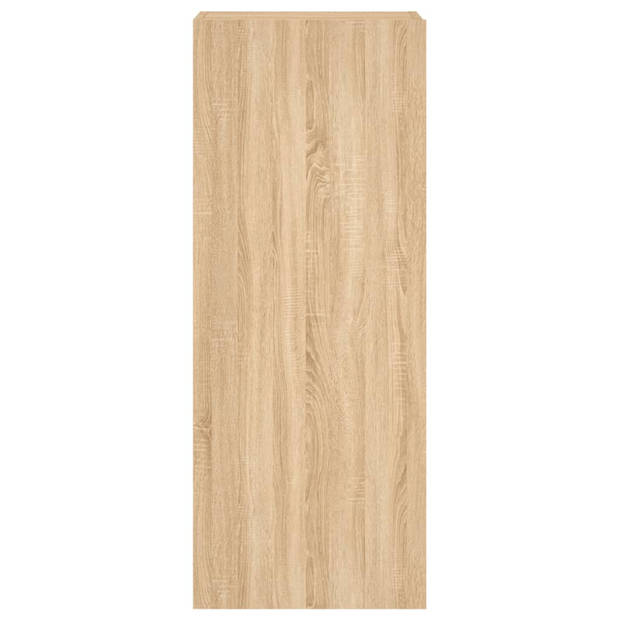 vidaXL Tv-wandmeubel 40,5x30x102 cm bewerkt hout sonoma eikenkleurig