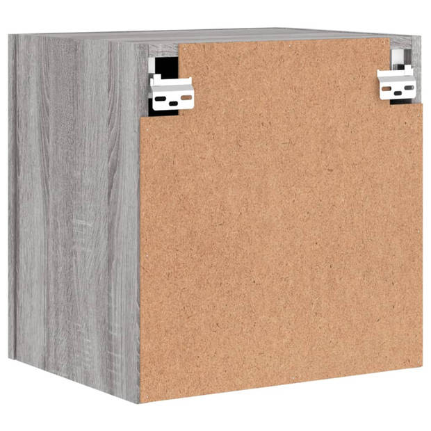 vidaXL Tv-wandmeubels 2 st 40,5x30x40 cm hout grijs sonoma