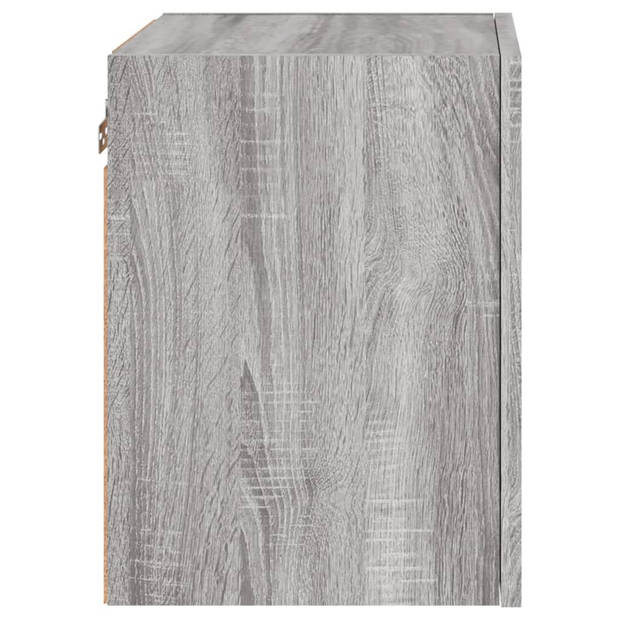 vidaXL Tv-wandmeubels 2 st 40,5x30x40 cm hout grijs sonoma