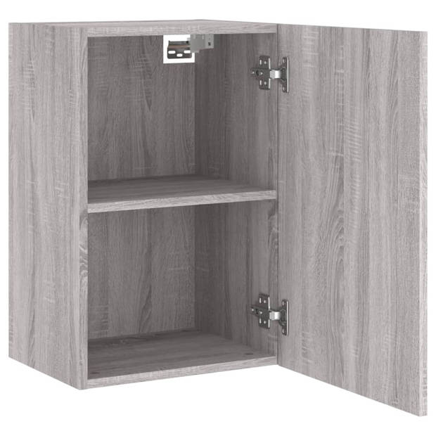 vidaXL Tv-wandmeubels 2 st 40,5x30x60 cm hout grijs sonoma