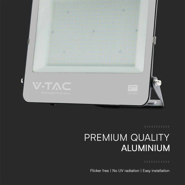 V-TAC VT-44003 LED Schijnwerper - 135lm/w - Samsung - IP65 - Zwart - 300 Watt - 34440 Lumen - 6500K - 5 Jaar