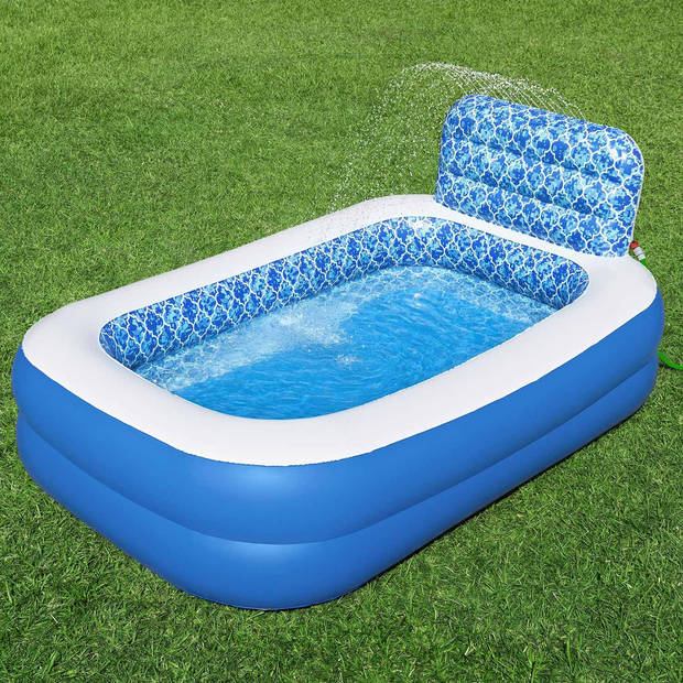 Bestway Waterfall Oasis zwembad met watersproeier