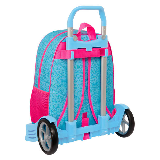 Schoolrugzak met Wielen LOL Surprise! Divas Blauw 33 x 42 x 14 cm