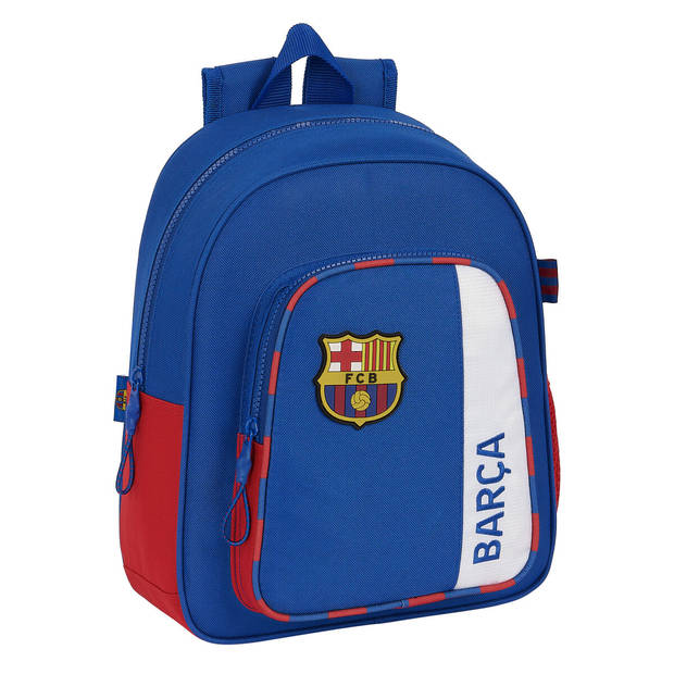 Schoolrugzak F.C. Barcelona Blauw Kastanjebruin 27 x 33 x 10 cm