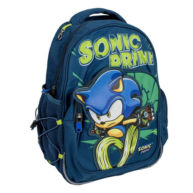 Schoolrugzak Sonic Donkerblauw 31 x 12 x 38 cm