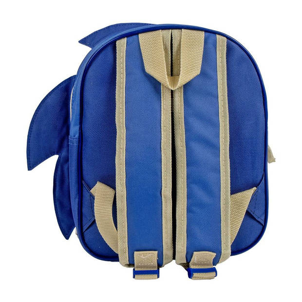 Schoolrugzak Sonic Blauw 22 x 27 x 10 cm