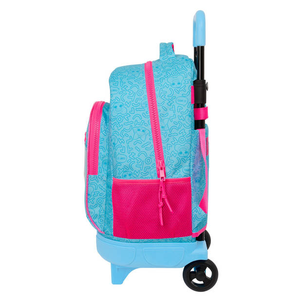 Schoolrugzak met Wielen LOL Surprise! Divas Blauw 33 X 45 X 22 cm