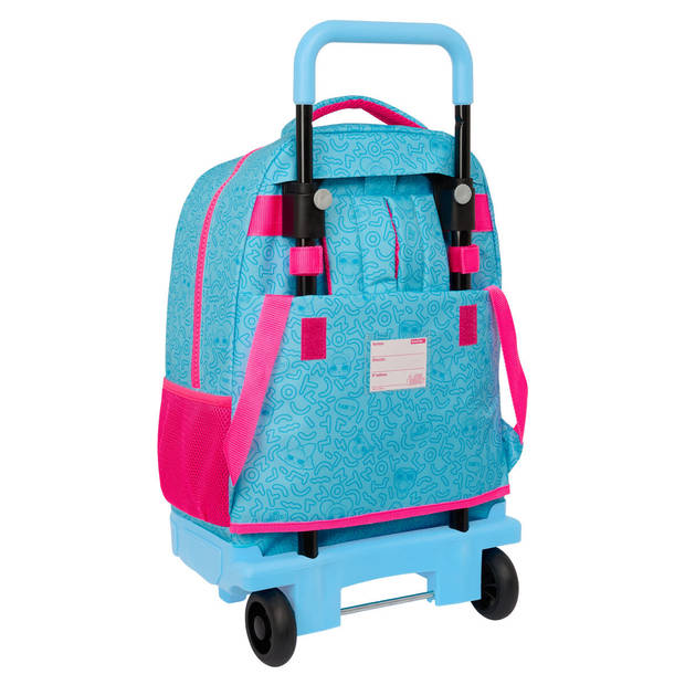 Schoolrugzak met Wielen LOL Surprise! Divas Blauw 33 X 45 X 22 cm