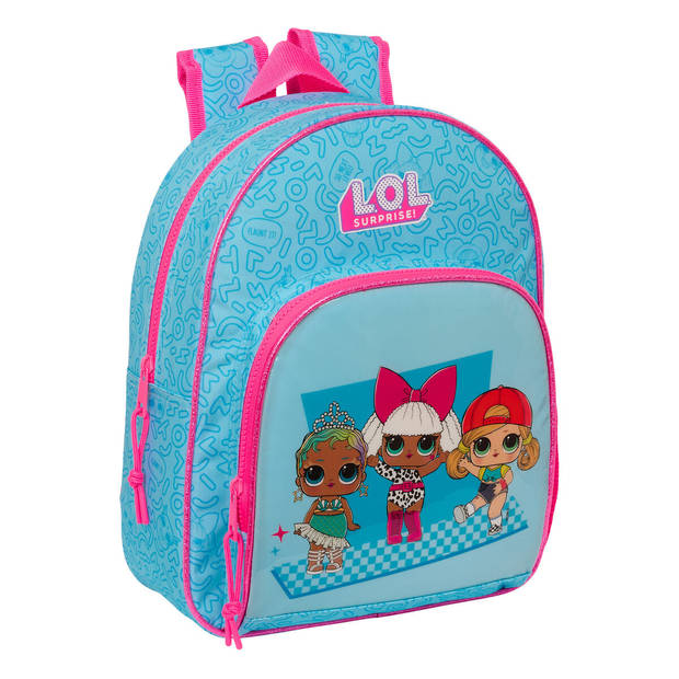 Schoolrugzak LOL Surprise! Divas Blauw 28 x 34 x 10 cm