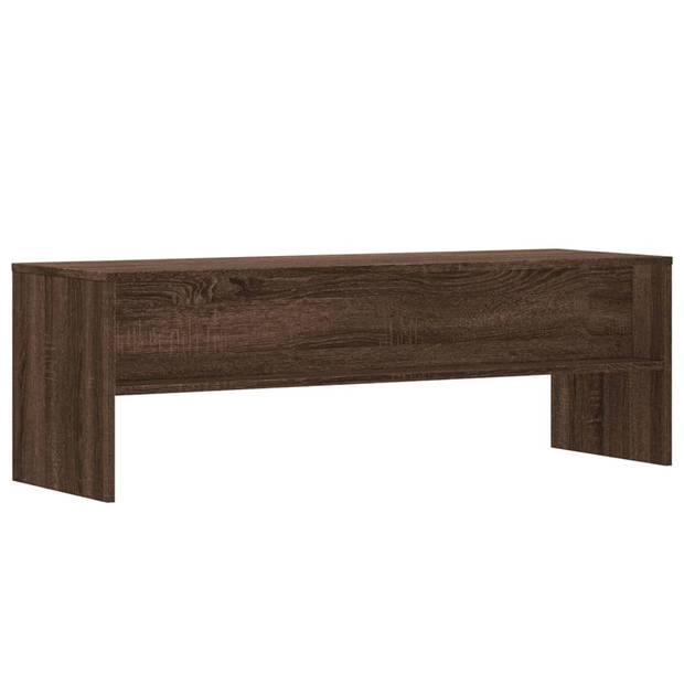 vidaXL Tv-meubel 120x40x40 cm bewerkt hout bruin eikenkleurig