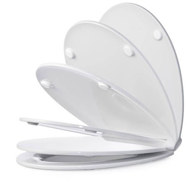 CEDO Witte slanke stoel 46x38,3x4,9cm