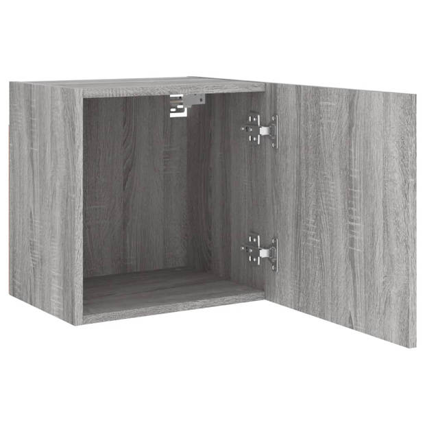 vidaXL Tv-wandmeubel 40,5x30x40 cm bewerkt hout grijs sonoma