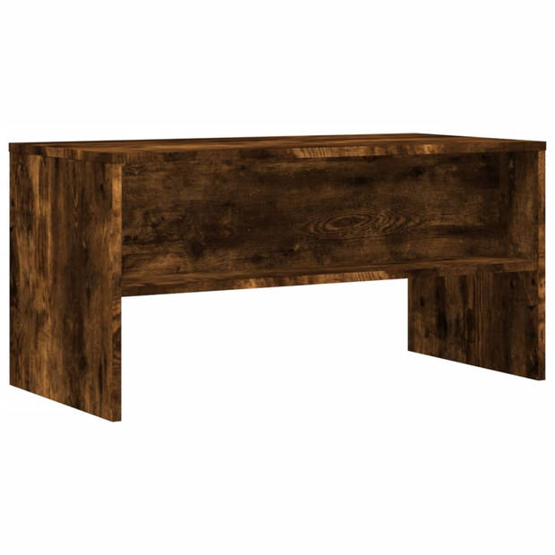 vidaXL Tv-meubel 80x40x40 cm bewerkt hout gerookt eikenkleurig