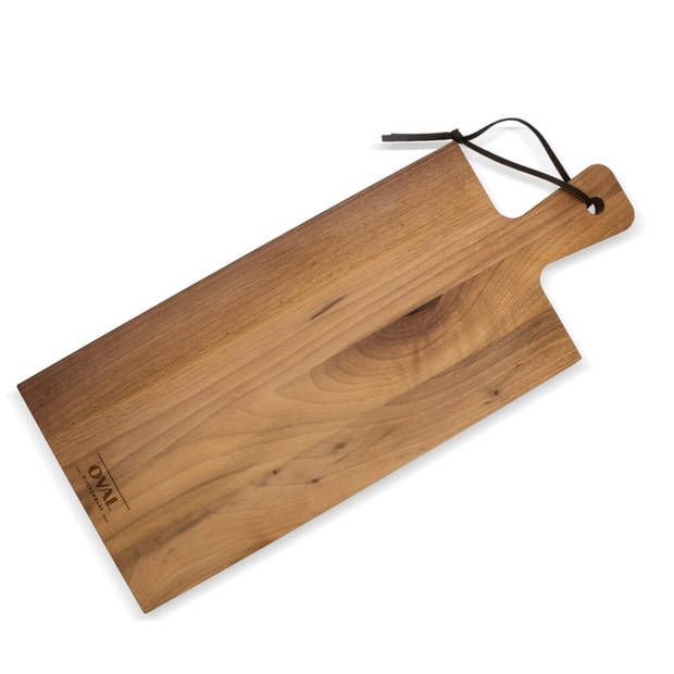 OVAL - Pure Walnut Wood Serveerplank 49 x 20 cm