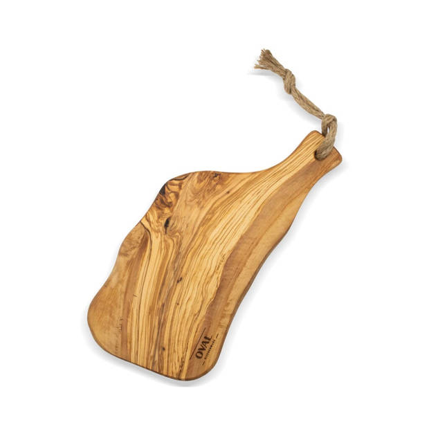 OVAL - Pure Olive Wood Serveerplank Rustique 40-45 cm