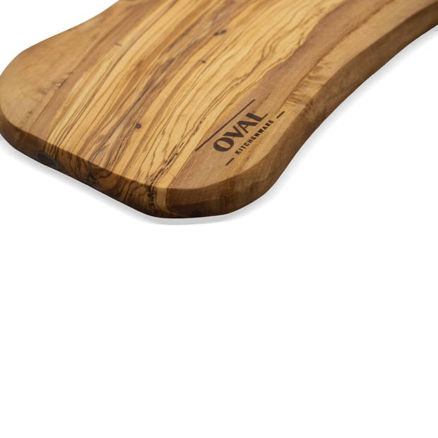 OVAL - Pure Olive Wood Serveerplank Rustique 40-45 cm