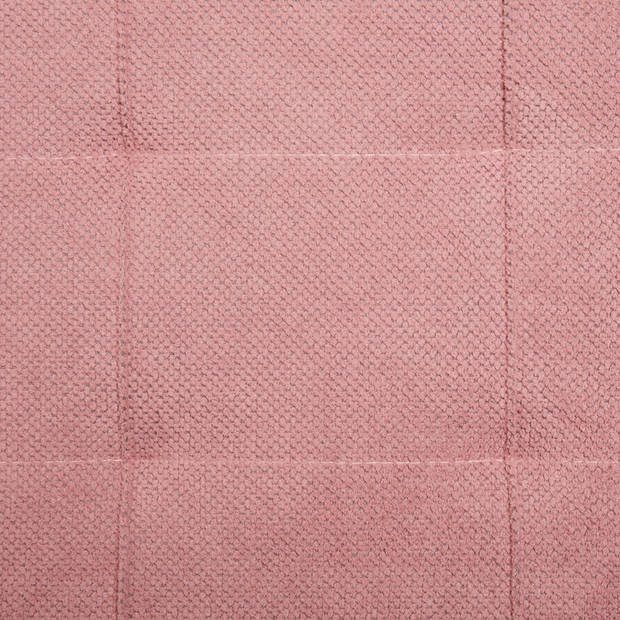 Beliani OREM - Ottomaan-Roze-Polyester