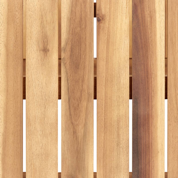 Beliani SASSARI II - Bijzettafel-Lichte houtkleur-FSC® gecertificeerd acaciahout